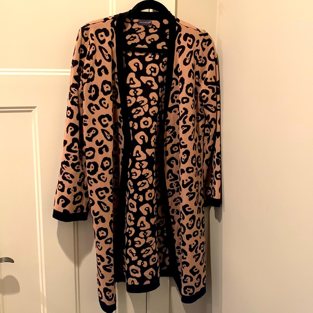 Leopard Cardigan By The Limited. Size Small